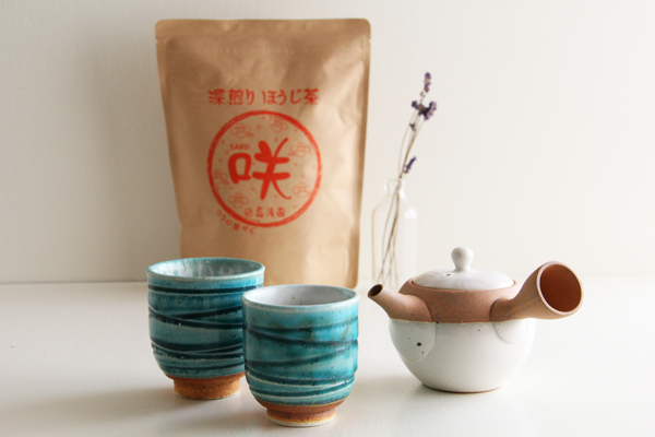 【ココロ華やぐ】深煎りほうじ茶 -咲 SAKU- 150g